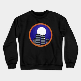 Night Buildings Crewneck Sweatshirt